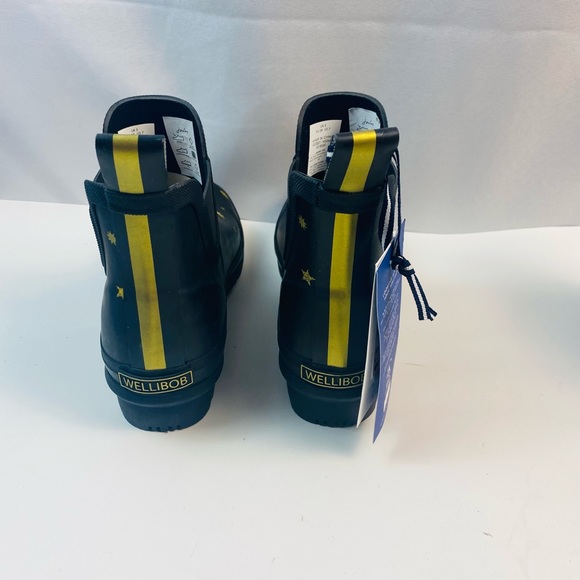 NWT JOULES  "Stars" ankle rain boots sz7 - Picture 3 of 6